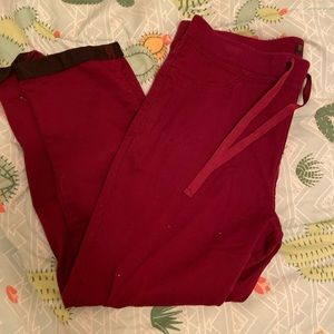 Red pants